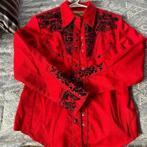 Scully Western Shirt Men’s Small